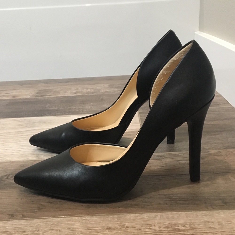 Black heels